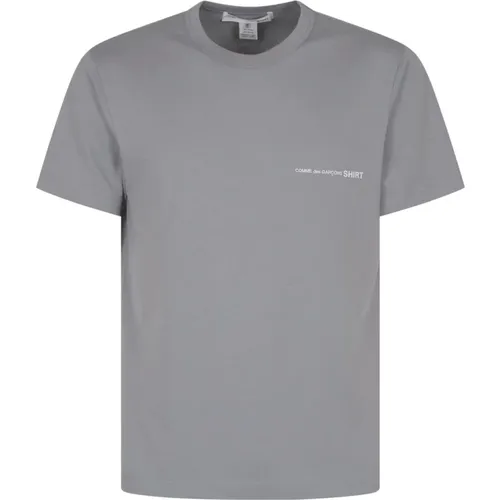 Graues Shirt X Forever Gestricktes T-Shirt - Comme des Garçons - Modalova