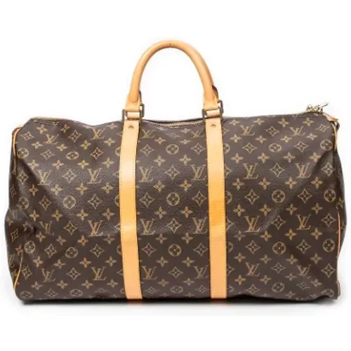 Pre-owned Coated canvas handbags , female, Sizes: ONE SIZE - Louis Vuitton Vintage - Modalova