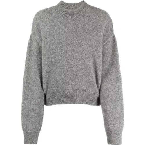 Grauer Alpaka Wollpullover , Damen, Größe: XS - Jacquemus - Modalova