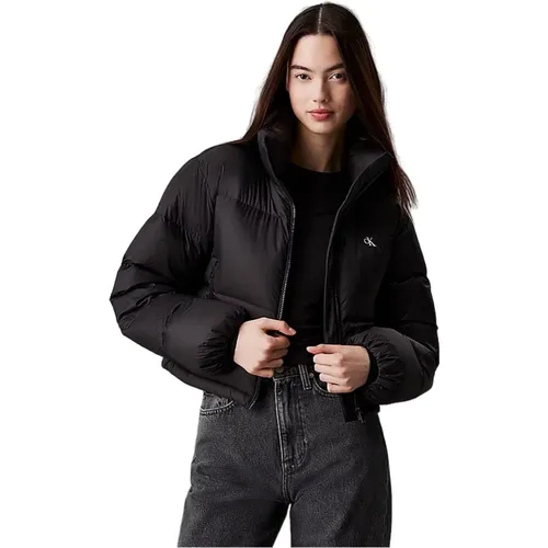 Nylon Jacket Aw24 , female, Sizes: S, XS, M, L - Calvin Klein - Modalova