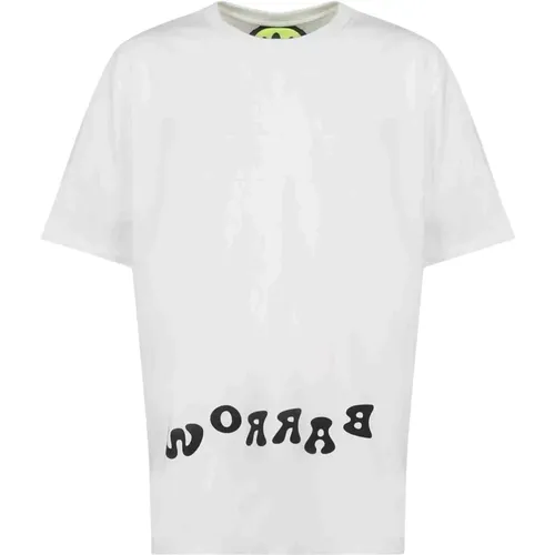 T-Shirt , male, Sizes: L - Barrow - Modalova