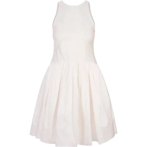 Weiße Baumwoll Mini Kleid - Jil Sander - Modalova