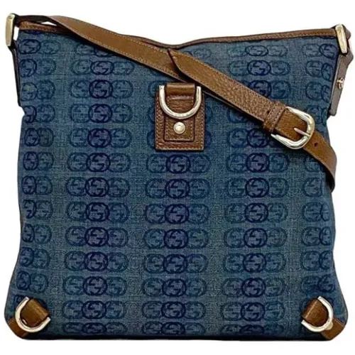 Pre-owned Denim gucci-bags , female, Sizes: ONE SIZE - Gucci Vintage - Modalova