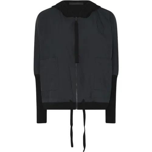 Reversible Jacket with Hood and Pockets , female, Sizes: S - Annette Görtz - Modalova