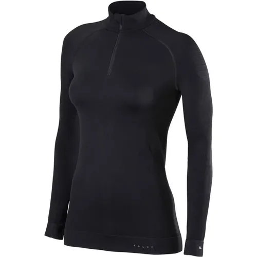 Stilvolles Turtle Neck Langarm-Top - Falke - Modalova