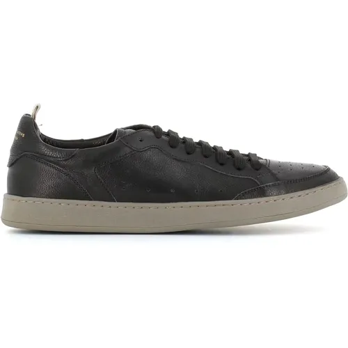 Leather Sneakers with Natural Latex Sole , male, Sizes: 7 UK, 8 UK - Officine Creative - Modalova