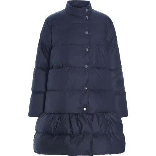 Feather Down Coat with Ruffle , female, Sizes: L, XL, M - Bitte Kai Rand - Modalova