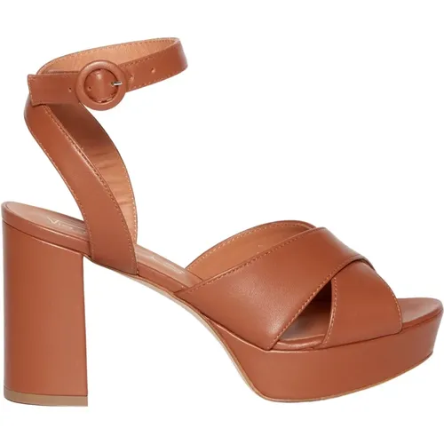 High Heel Sandals , female, Sizes: 5 1/2 UK - Via Roma 15 - Modalova