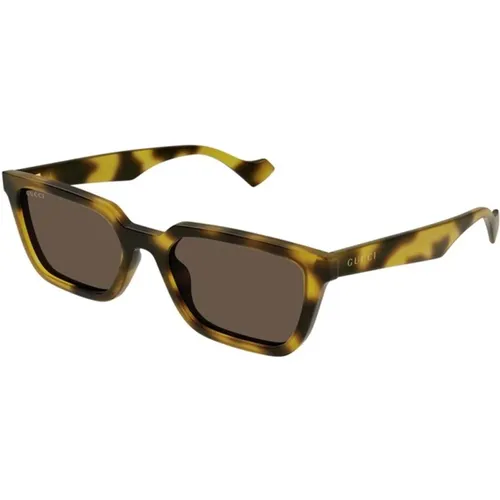 Gelb Braun Sonnenbrille Gg1539S - Gucci - Modalova