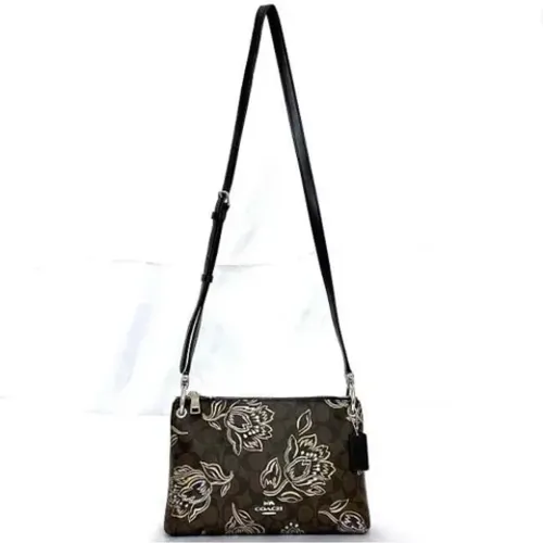 Pre-owned Canvas shoulder-bags , female, Sizes: ONE SIZE - Coach Pre-owned - Modalova