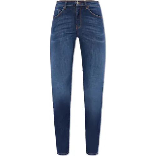 J20 Skinny Fit Jeans , Damen, Größe: W26 - Emporio Armani - Modalova