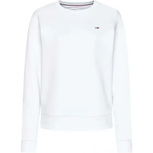 Bio-Baumwoll-Sweatshirt - , Damen, Größe: 2XS - Tommy Jeans - Modalova