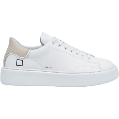 And Beige Sfera Sneakers , female, Sizes: 4 UK, 5 UK, 6 UK, 3 UK, 7 UK - D.a.t.e. - Modalova