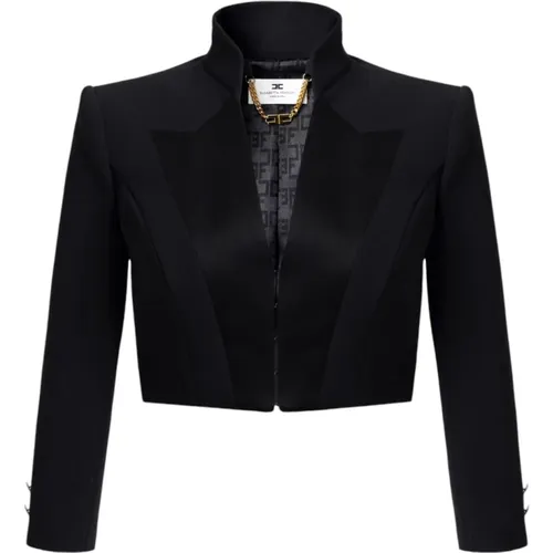 Stilvolle Jacke für Frauen , Damen, Größe: XS - Elisabetta Franchi - Modalova