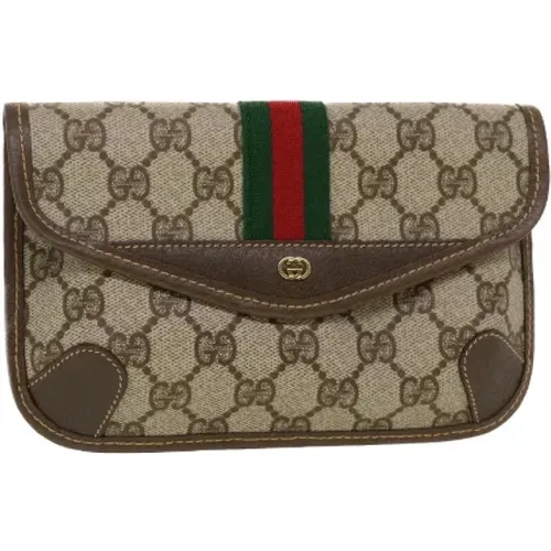 Pre-owned Canvas gucci-bags , female, Sizes: ONE SIZE - Gucci Vintage - Modalova