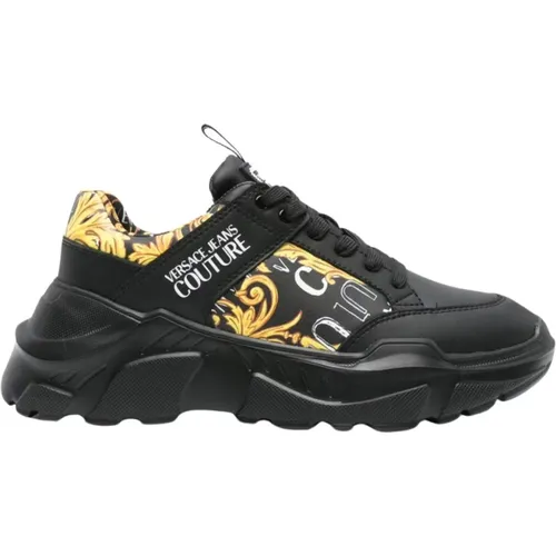 Mens Shoes Sneakers Ss24 , male, Sizes: 8 UK - Versace Jeans Couture - Modalova