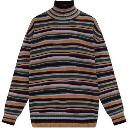 Gestreifter Rollkragenpullover - PS By Paul Smith - Modalova