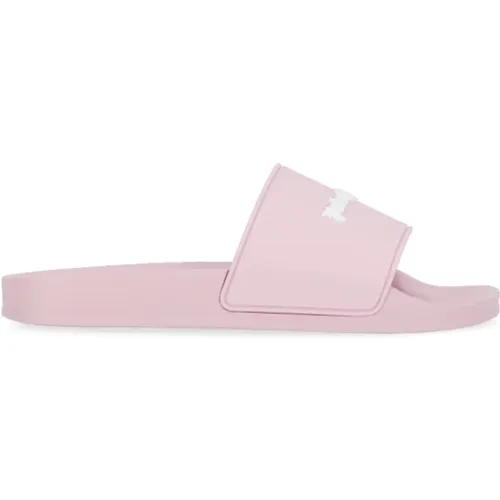 Rubber Slider Sandals , female, Sizes: 5 UK - Palm Angels - Modalova