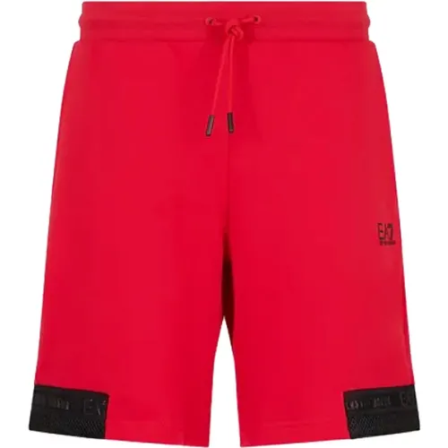 Casual Shorts , male, Sizes: L, M, XL, S - Emporio Armani EA7 - Modalova
