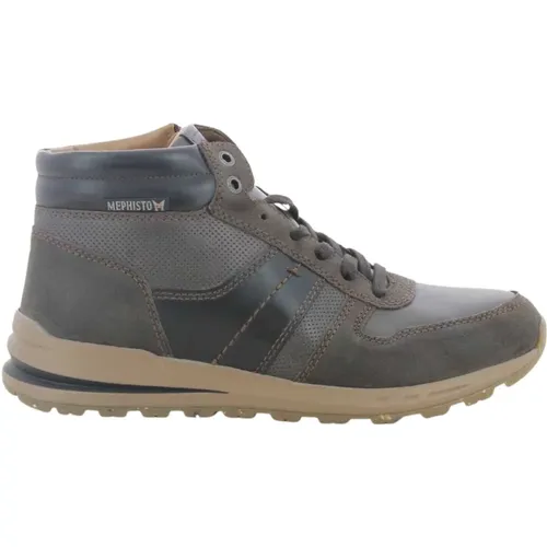 Braune Herrenschuhe Boran W23 , Herren, Größe: 43 1/2 EU - mephisto - Modalova