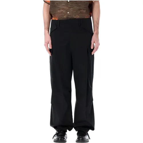 Trousers , male, Sizes: L - Msgm - Modalova