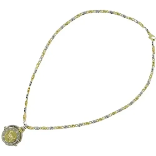 Pre-owned Metal necklaces , female, Sizes: ONE SIZE - Bvlgari Vintage - Modalova
