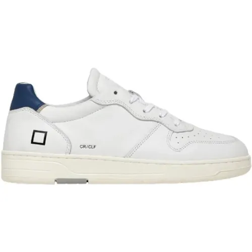 Leather Low Top Sneakers , male, Sizes: 10 UK, 11 UK, 9 UK, 6 UK, 7 UK, 8 UK - D.a.t.e. - Modalova