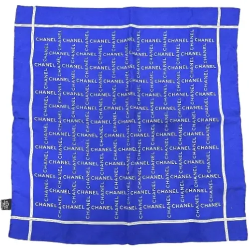 Pre-owned Silk scarves , female, Sizes: ONE SIZE - Chanel Vintage - Modalova