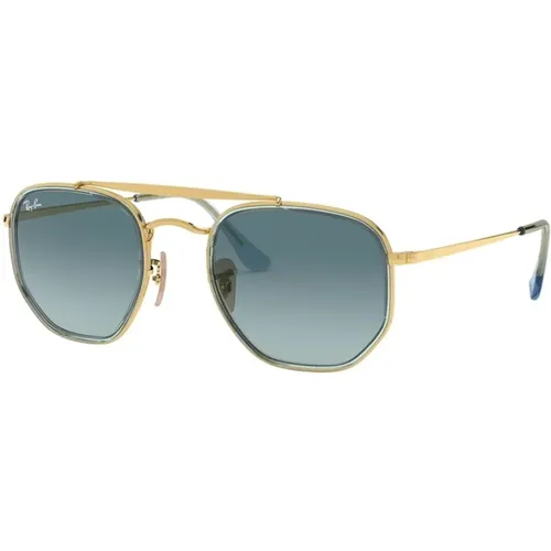 Marshal II Sunglasses Blue Gradient Lens , unisex, Sizes: 52 MM - Ray-Ban - Modalova