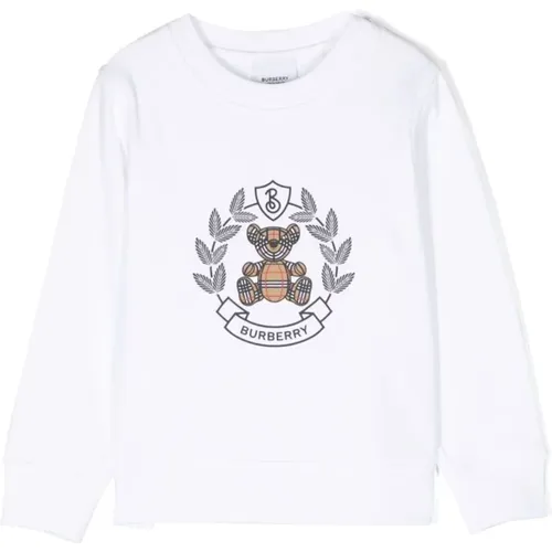 Weißer Thomas Bear Sweatshirt - Burberry - Modalova