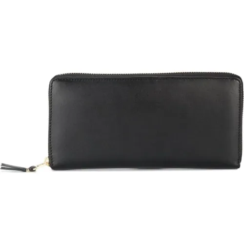 Clic Leather Zip Around Wallet , female, Sizes: ONE SIZE - Comme des Garçons - Modalova
