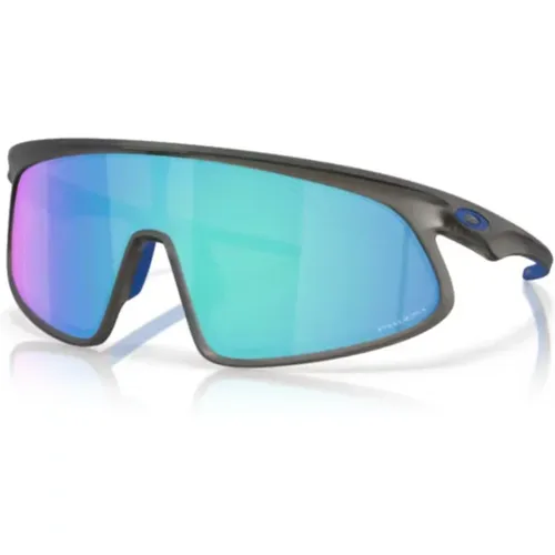 Sporty Sunglasses with Unique Design , unisex, Sizes: ONE SIZE - Oakley - Modalova