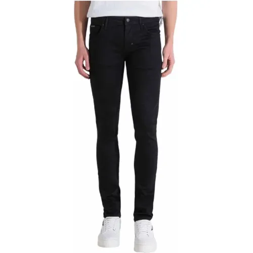 Schwarze Tapered Hose Stilvoller Komfort , Herren, Größe: W36 - Antony Morato - Modalova