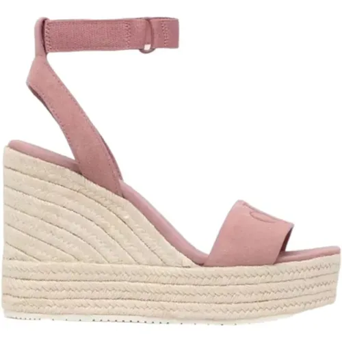 Wedge Sandals , female, Sizes: 7 UK - Calvin Klein Jeans - Modalova