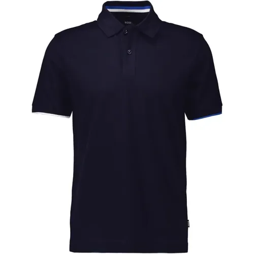 Stylish Dark Polo Shirt , male, Sizes: 2XL, M, S, L - Boss Black - Modalova