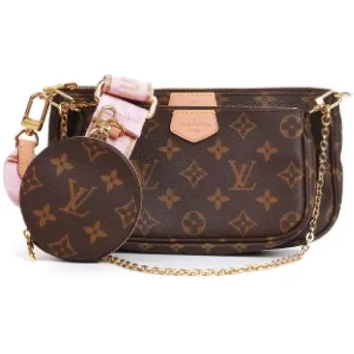 Pre-owned Canvas clutches , female, Sizes: ONE SIZE - Louis Vuitton Vintage - Modalova