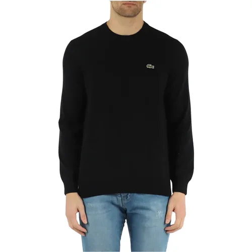 Regular Fit Baumwoll Rundhals Pullover , Herren, Größe: 2XL - Lacoste - Modalova