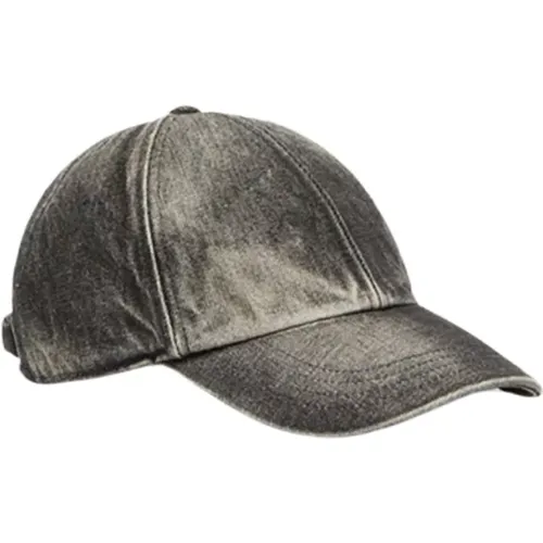 Black C-Lupus Hat , unisex, Sizes: ONE SIZE - Diesel - Modalova