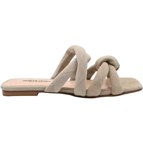 Cassandra Ivory Sandalen - Janet & Janet - Modalova