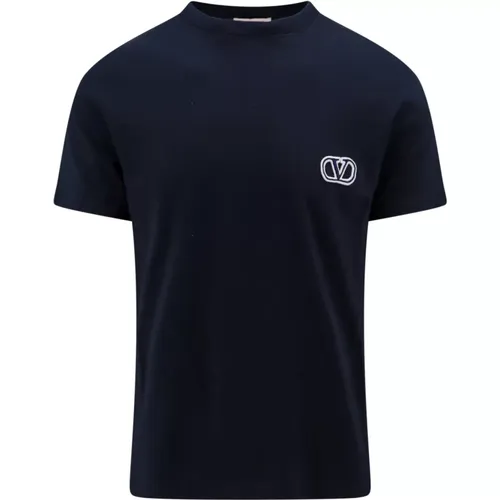 Crew-neck T-Shirt , male, Sizes: L, S - Valentino - Modalova