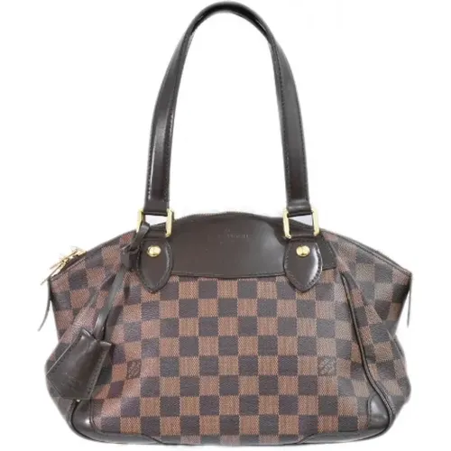 Pre-owned Canvas shoulder-bags , female, Sizes: ONE SIZE - Louis Vuitton Vintage - Modalova