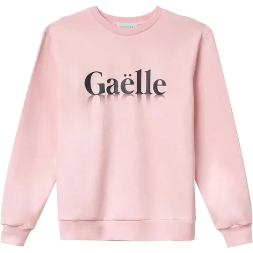 Rosa Pullover für Frauen , Damen, Größe: S - Gaëlle Paris - Modalova