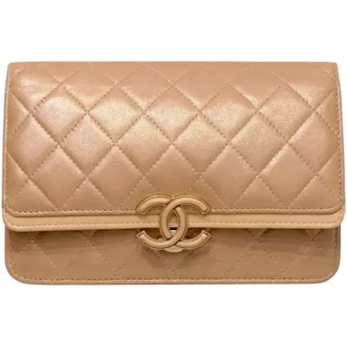 Pre-owned Canvas chanel-bags , female, Sizes: ONE SIZE - Chanel Vintage - Modalova