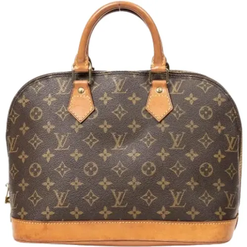 Pre-owned Canvas handbags , female, Sizes: ONE SIZE - Louis Vuitton Vintage - Modalova