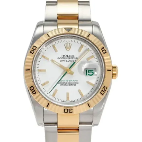 Pre-owned Yellow Gold watches , male, Sizes: ONE SIZE - Rolex Vintage - Modalova