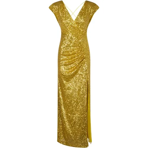 Astro Sequin Long Party Dress , female, Sizes: XS, M, S - Nenette - Modalova