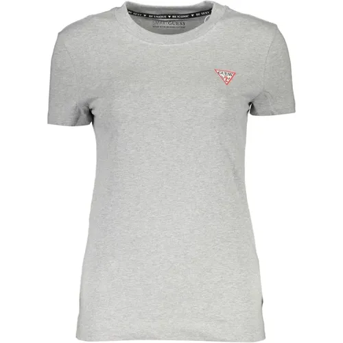 Chic Logo Print Tee , Damen, Größe: XS - Guess - Modalova