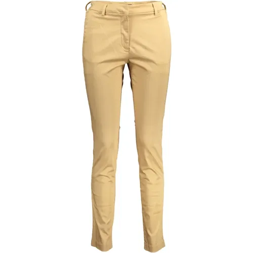 Damen Hose, Schmale Beine, Logo - Gant - Modalova