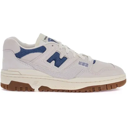 Sneaker aus Wildleder mit Denim-Einsätzen , Damen, Größe: 39 EU - New Balance - Modalova