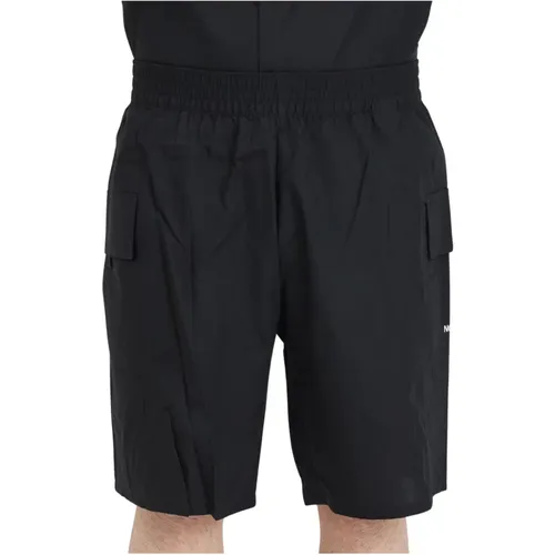 Schwarze Taschen-Sport-Shorts , Herren, Größe: S - The North Face - Modalova